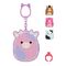 Squishalongs - 2,5 cm Keychain 4 Pack Asst (2420102) / Toys - Keychains - Gifts - Techbox