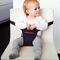 MiniMonkey - Mini Chair -  Recycled Fabric - Black (MM8718144963830) / Baby and Children