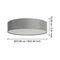 EGLO - Romao-Z loft lamp gray Ø57 - RGB + TW - Zigbee, Bluetooth / Electronics | Techbox
