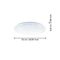 EGLO - Totari-Z ceiling lamp white with crystal effect Ø53 - TW - Zigbee, Bluetooth / Electronics | Techbox
