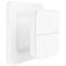Eglo Connect. Z Wall Switch features a plastic structure in a white finish / Electronics | Techbox