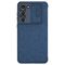 Nillkin Qin Cloth Pro Case for Samsung Galaxy S23+ Flip Cover Camera Cover blue - Samsung Cases - Cases - Techbox