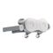SKG H7-E neck massager with compress and red light - white - Massage - Health - Techbox