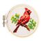 Kikkerland - Cardinal MiniCross Stitch Embroidery - (GG276) / Toys