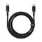 Baseus Dura Type C to Type C 100 W fast charging cable 2 m Black, Red | Techbox