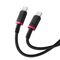 Baseus Dura Type C to Type C 100 W fast charging cable 2 m Black, Red | Techbox