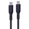 AUKEY CB-SCC101 USB-C Type-C Power Delivery PD 100W 5A 1m Silikon Black | Techbox