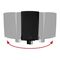 B-Tech VENTRY - Side Clamping Loudspeaker Wall Mounts with Tilt & Swivel (Pair) | Techbox