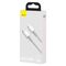 Baseus CATLGD-02 lightning cable 1 m White - USB Cables - Cables & Adapters - Techbox