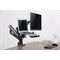 Gembird MA-DA3-02 Desk mounted adjustable monitor arm with notebook tray (full-motion), 17”-32”, up to 8 kg - Stands & Accessories - Monitors & Mounts - Techbox