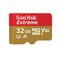 SanDisk Extreme 32 GB MicroSDHC UHS-I Class 10 - Memory Cards - Smartphones - Techbox