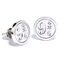 Harry Potter Deathly Hallows Golden Snitch Platform earrings set