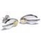 Harry Potter Deathly Hallows Golden Snitch Platform earrings set