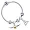 Harry Potter Deathly Hallows Snitch 3 Spellbeads silver charm bracelet |  Techbox