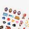 Sonic The Hedgehog reusable sticker set