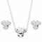 Disney Minnie Set necklace + earrings silver |  Techbox