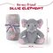 Allie Elephant Soft blanket + plush toy 22cm - GIFT|PLUSH TOYS - Product details