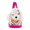 Hand bag + plush golden Didi dog 28cm