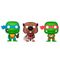 Carrot Pocket POP blister 3 figures Ninja Turtles Splinter Leonardo Raphael |  Techbox