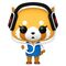 POP figure Aggretsuko - Aggretsuko with Headphones - Funko POP - Collectibles - Techbox