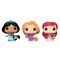 Carrot Pocket POP blister 3 figures Disney Princess Rapunzel Ariel Jasmin |  Techbox