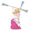 2.5 Dimensional Seduction Liliel Poppin Heart figure 18cm |  Techbox