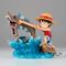 One Piece Log Stories Monkey D Luffy vs Local Sea figure 7cm - Figurines - Collectibles - Techbox