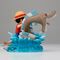 One Piece Log Stories Monkey D Luffy vs Local Sea figure 7cm - Figurines - Collectibles - Techbox