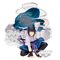 Naruto Shippuden Panel Spectacle Sasuke Uchiha Special figure 9cm |  Techbox