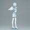 2.5 Dimensional Seduction Glitter & Glamorous Nokiel Angel Paratroopers figure 22cm - Figurines - Collectibles - Techbox