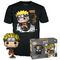 Set figure POP & Tee Naruto Shippuden Exclusive - Funko POP - Collectibles - Techbox
