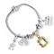 Friends Silver Plated Charm bracelet |  Techbox