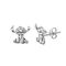Disney Stitch earrings silver