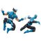 Marvel Fantastic four Wolverine Spiderman pack 2 figures 15cm - Figurines - Collectibles - Techbox
