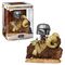 POP figure Star Wars The Mandalorian Mando on Bantha with Child in Bag |  Techbox