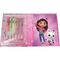 Gabbys Dollhouse notebook + 6 gel pens set |  Techbox