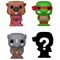 Blister 4 figures Bitty POP Teenage Mutant Ninja Turtles Splinter |  Techbox
