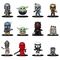 Assorted Mystery Mini figure Star Wars The Mandalorian |  Techbox