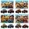 Hot Wheels Monster Trucks assorted pack 2 demolition doules - Hot Wheels - Collectibles - Techbox