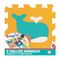 Ludi - Play mat with animals (9 pcs) - LU10023 / Baby and Children