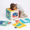 Ludi - Play mat with animals (9 pcs) - LU10023 / Baby and Children