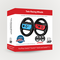 iMP Tech Twin Wheel Pack with Sticker Kit for Switch and Switch 2 JoyCons / Nintendo Switch 2 - Nintendo Switch 2 Accessories - Accessories for Consoles - Techbox