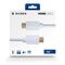 Nacon HDMI Cable 2.1 Braided, 8K - 3m, White / PlayStation 5 - PS5 Accessories - Accessories for Consoles - Techbox