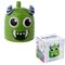 Monstruo Monstarz Green 3D mug 550ml - Mugs & Bottles - Gifts - Techbox