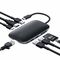 AUKEY CB-C71 interface hub 5000 Mbit/s Black | Techbox