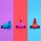 MAGNA-TILES - Dashers, 6 pcs set (90234) / Toys