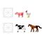 MAGNA-TILES - Farm 25 Piece Set (90223) / Toys