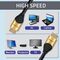 Qoltec 50355 HDMI v2.1 Cable Ultra high speed 8K | 60Hz | 28AWG | GOLD | 2m | Techbox