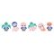 Ludi - Mix & Match - Foam animals for the bath - (LU40078) / Toys