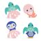 Ludi - Mix & Match - Foam animals for the bath - (LU40078) / Toys